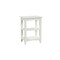 Alaterre Furniture Shaker Cottage 2 shelf End Table, Ivory ASCA02IV - alternate 1
